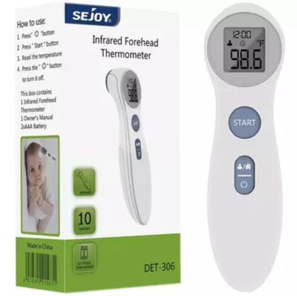 SEJOY Other Sejoy Infrared Forehead Thermometer Poshmark
